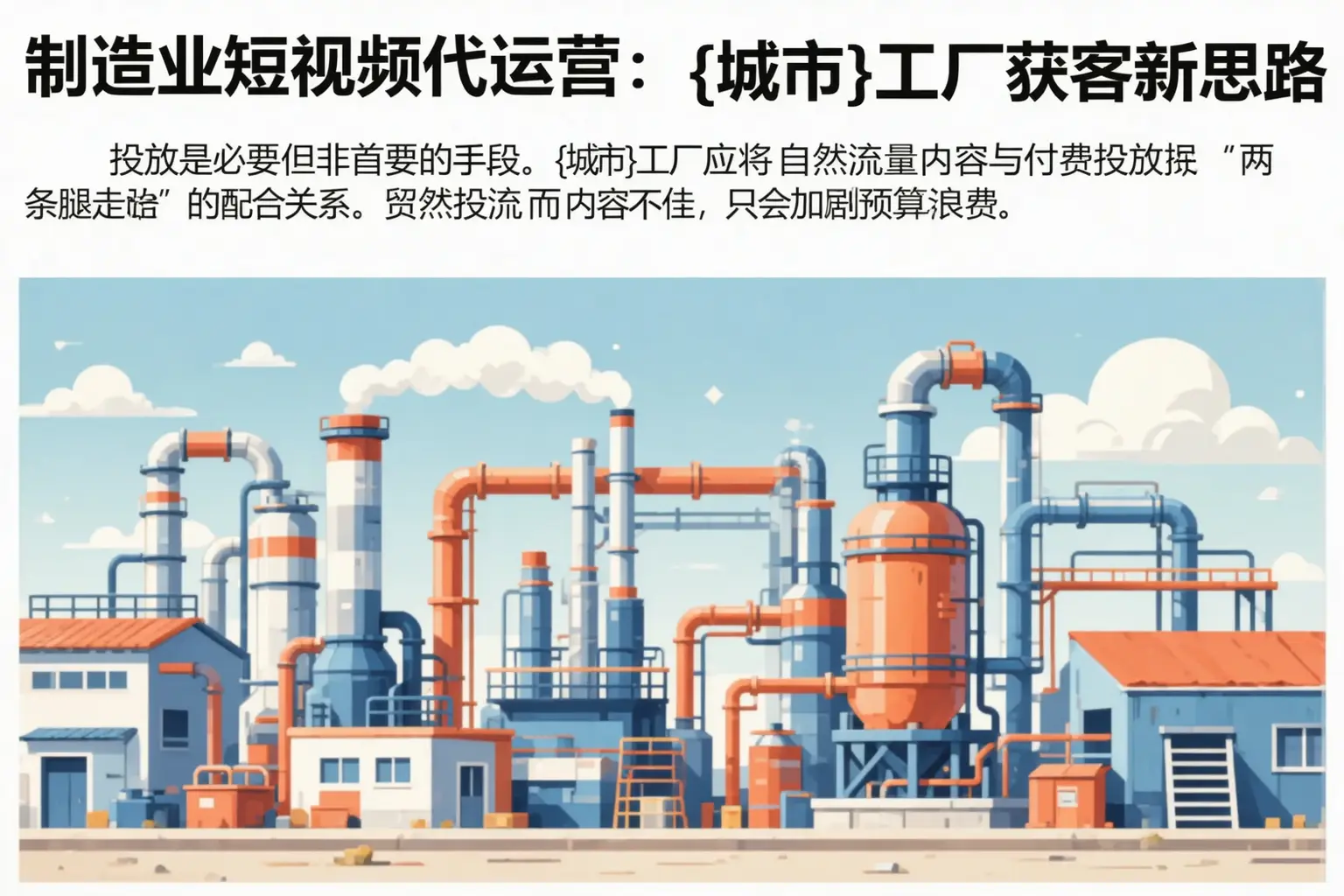制造业短视频代运营:丹凤工厂获客新思路