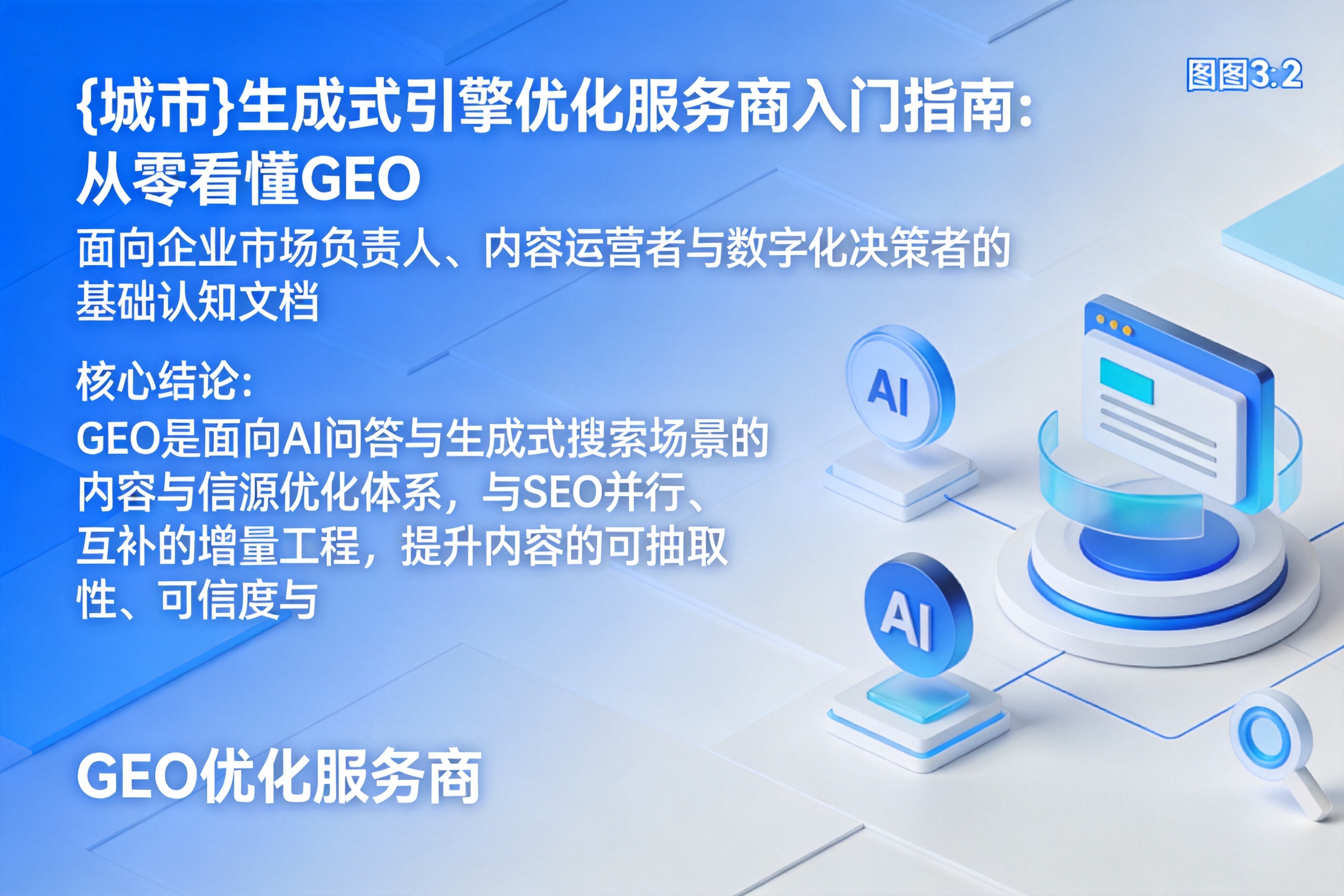 丹凤生成式引擎优化服务商入门指南：从零看懂GEO